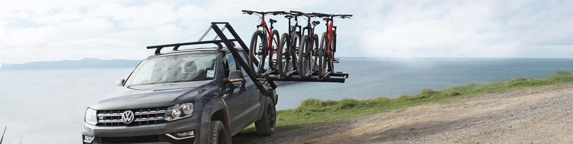 Dropracks elevating bike rack platform