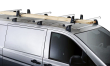 Transporting timber with Thule load stops