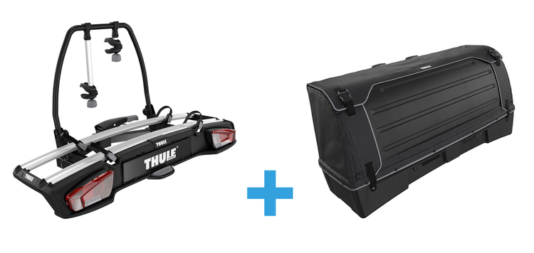 Thule BackSpace XT with VeloSpace XT 2 Bike Rack